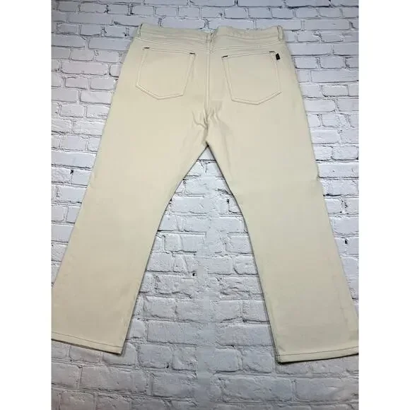 Men’s Vineyard Vines Jeans Beige Denim 1P1311 40x27 *HEMMED* A608